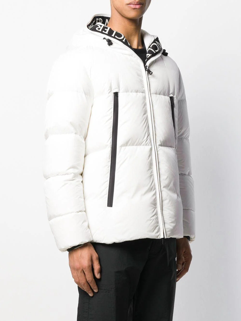 Moncler Hooded Short Down Jacket