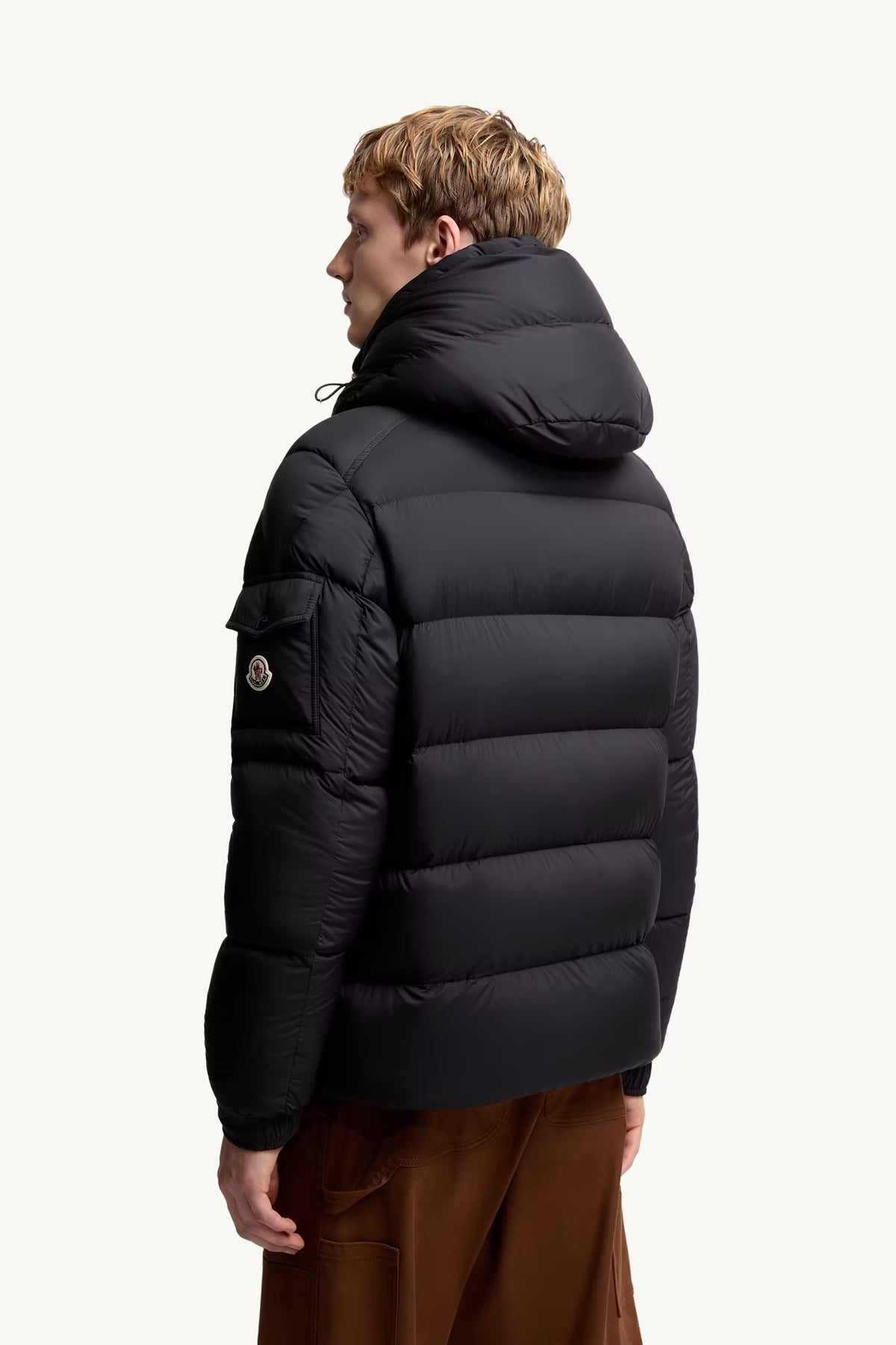 Moncler Maya 70 Hooded Short Down Jacket Mens
