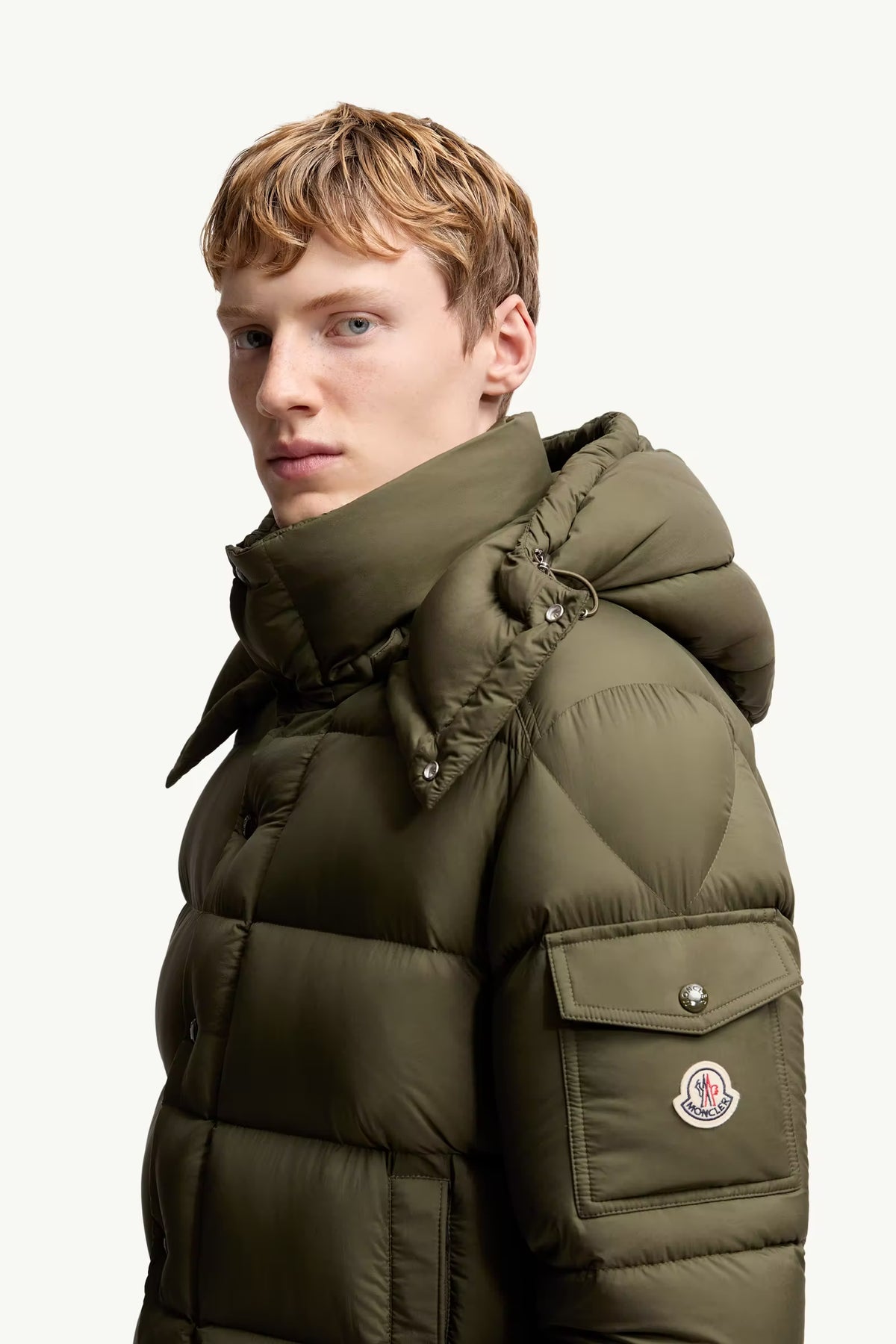 Moncler Maya 70 Hooded Short Down Jacket Mens