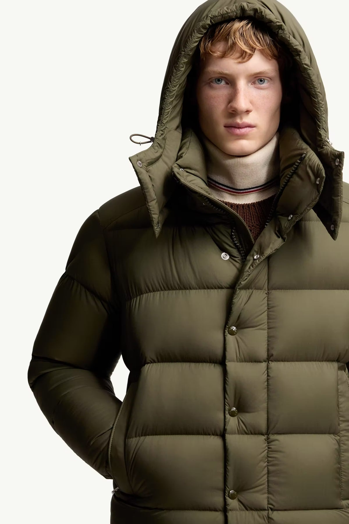 Moncler Maya 70 Hooded Short Down Jacket Mens