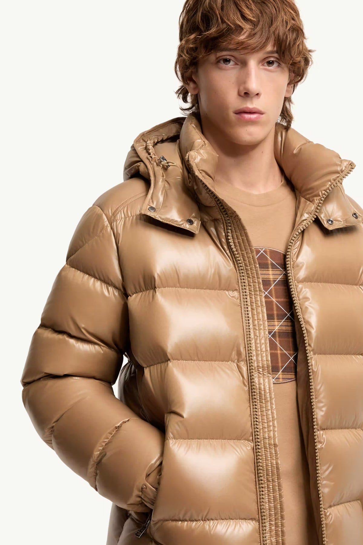 Moncler Maya Hooded Short Down Jacket