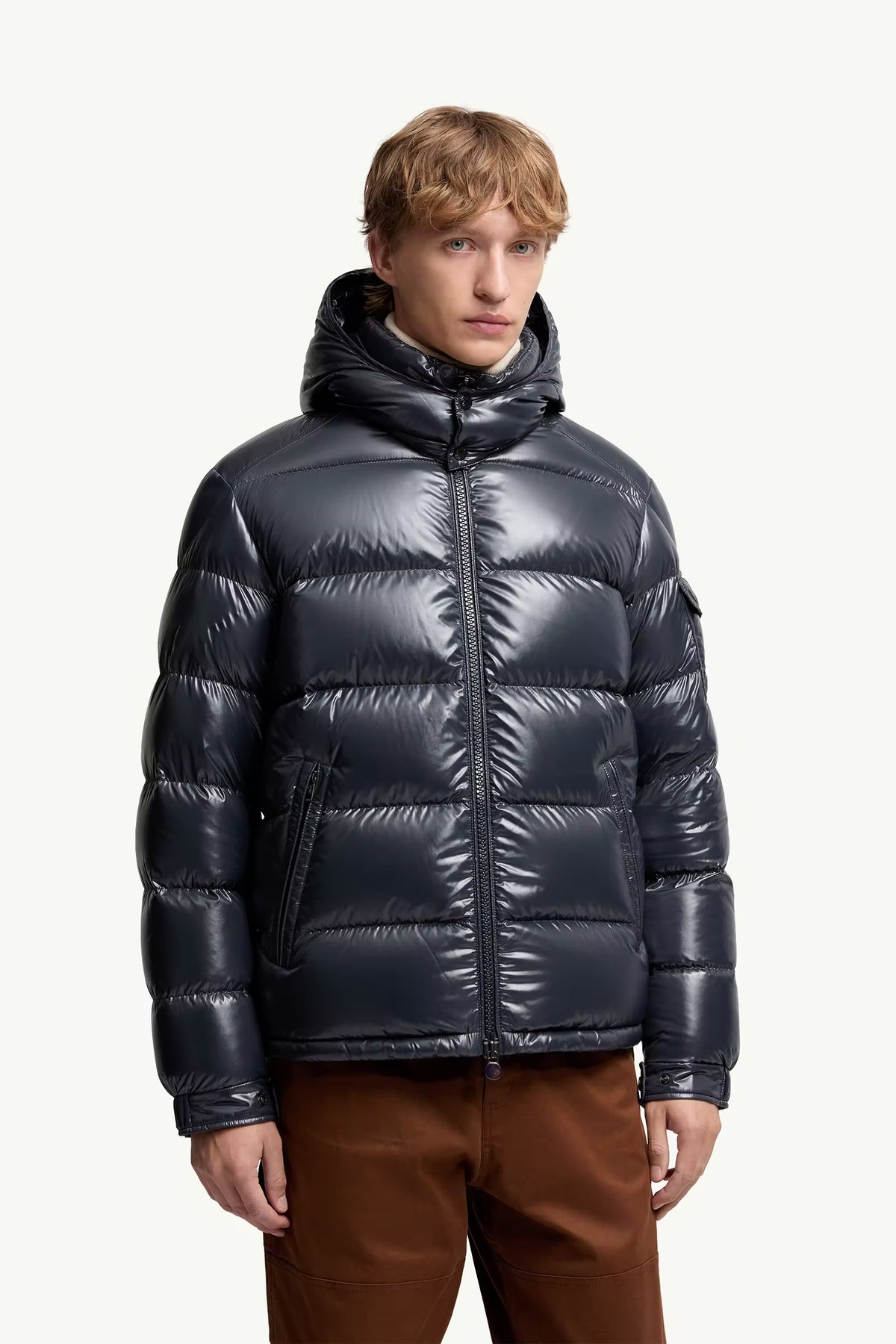 Moncler Maya Hooded Short Down Jacket