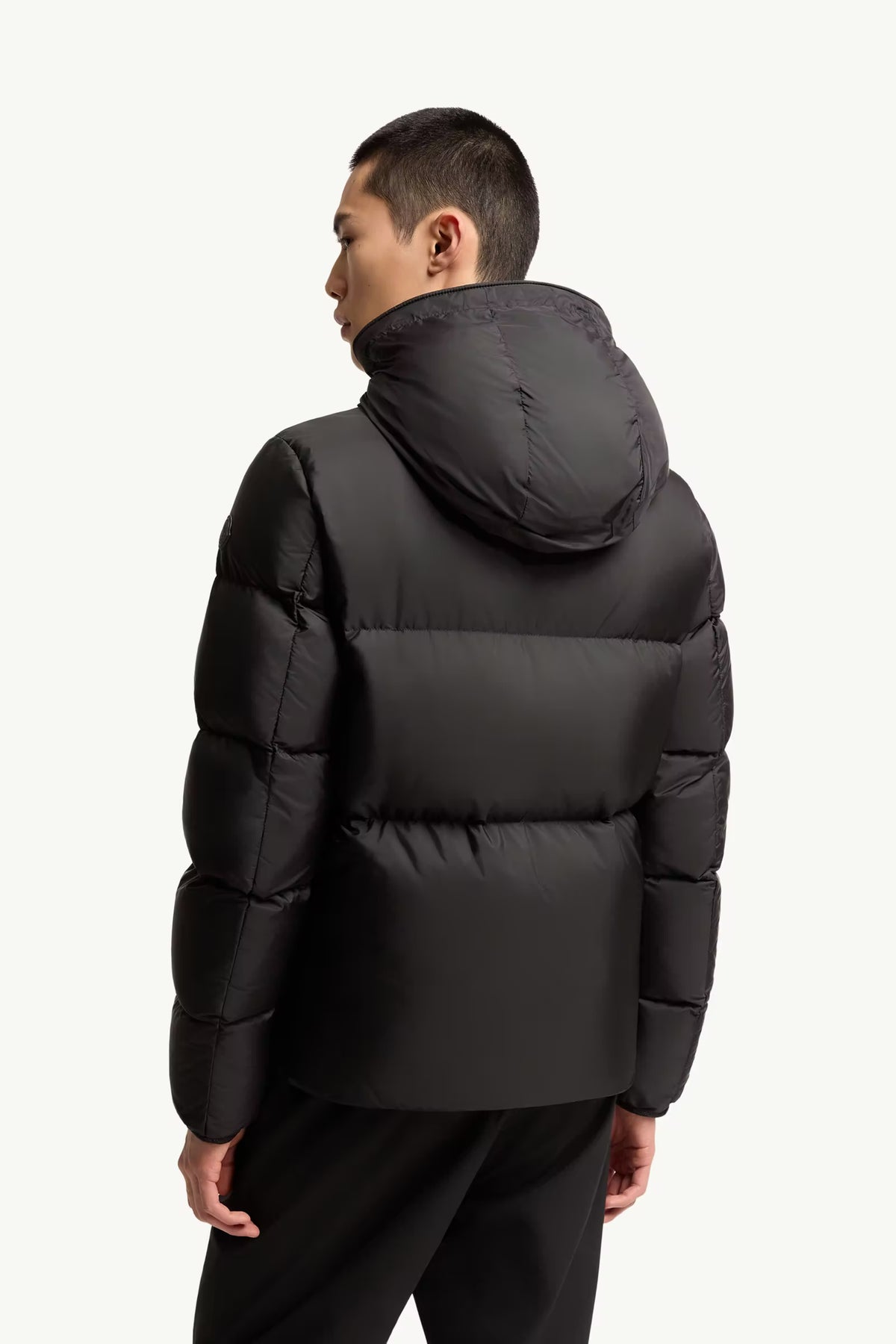 Moncler Hooded Short Down Jacket